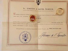 Reliquary Relic of P. Pius XII with Certificate picture