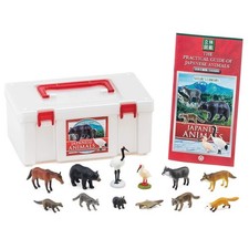 Colorata Japanese Animal Figure 3D Encyclopedia Box, Multicolor picture