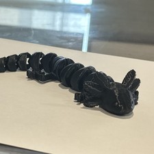 3D printed articulated axolotl ￼￼￼￼ picture