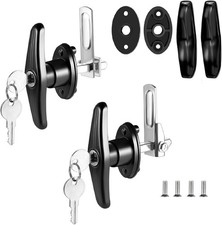 Truck Cap Latch T Handle Lock for Leer Are Matching Set Universal Truck Topper C picture