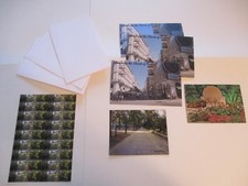 VIENNA AUSTRIA COLLECTION 26 PC MAGNET POSTCARD NOTE CARDS ENVELOPES STICKERS picture