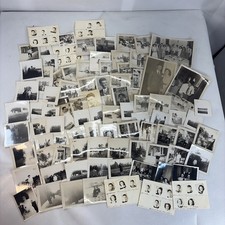 Lot 115 Vtg 1940s 1950s B&W Photos Snapshots Family School Album From 1 Estate picture