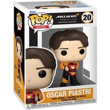 Funko POP Oscar Piastri McLaren Formula 1 Racing Team Figure 20 + Protector picture