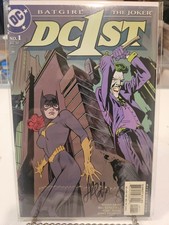 DC 1st #1 1:20 RARE SIGNED BY JIMMY PALMIOTTI WITH COA  2002 NEAR MINT  picture