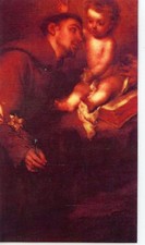 Unfailing Prayer to St. Anthony A- Laminated Holy Cards 25 CARDS picture