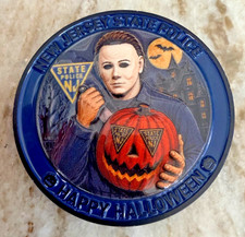 NEW JERSEY STATE POLICE  2026 HALLOWEEN  CHALLENGE COIN picture