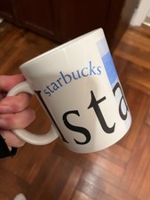Vintage 2002 Starbucks Istanbul City Mug Collector Series Made in England picture