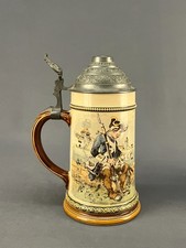 Mettlach Stein Heinrich Schlitt 2271/994 Friedrich’s Military Drinking & Joking picture