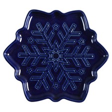 Fiesta Tableware Company Twilight  Snowflake Shaped Plate 12262805 picture