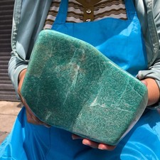 11.94LB Large Natural Amazonite Mineral Specimen Quartz Crystal Healing 6502 picture