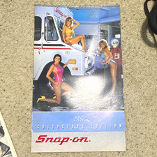 Snap-on 1987 Collector's Edition Wall Calendar Collectors Edition Calendar picture