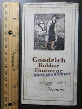 B F Goodrich Rubber Footwear for Farmers Brochure 1930s? Kirkland Bootery picture