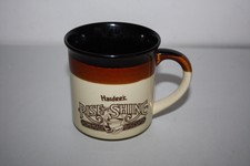 Vintage 1989 Hardee's Restaurant Coffee Mug Rise and Shine Homemade Biscuits picture