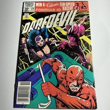 Daredevil #176 Newsstand Variant Marvel Comics 1981 VF 1st. App Stick Comic Book picture
