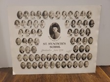 Vintage School Class Photo St. Hyacinth's School 1931 Milwaukee Wisconsin 11x14 picture