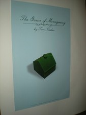 POSTER by TIM KASHER the game of monogamy 2010 PROMO for the band tour 1 picture