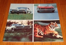 Original 1966 Pontiac Performance Sales Brochure Firebird GTO Tempest 2+2 OHC-6 picture