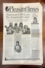 Vintage American Girl Pleasant Company News Lot 14 Issues Pleasant Times 1990s picture