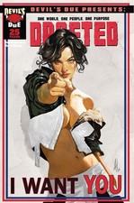 PREORDER: DEVILS DUE PRESENTS DRAFTED #1 (ONE SHOT) CVR B JOEL H HERRERA VAR picture