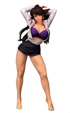 A+ Hataraku Onna no Ureta Ase Otome Kurosawa Ver.Ⅱ 1/6 Figure 29cm 2019 japan picture