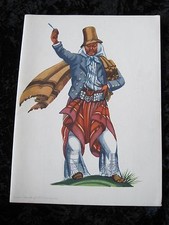 Menu Moore McCormick Lines Ada Peacock Artist SS Brazil Guacho Uruguay picture