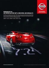 2013 2014 Nissan GTR GT-R - Original Advertisement Print Art Car Ad J896 picture