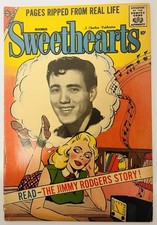 Sweethearts - Issue #46 (1958 Charlton Comics) Low Grade - Off White / Tan Pages picture