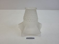 Lampshade Hanging Lamp Milk Glass Wavy Grape Shape Circa 1930 #260804 picture