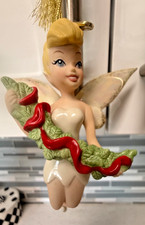 Lenox Disney 2014 Tinkerbell Ornament Figurine Pixie Trimmings With Tink NEW picture