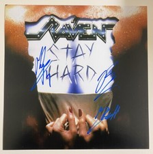 Raven   *HAND SIGNED*   12x12 photo -  Stay Hard picture