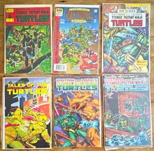 Solson TMNT Comic Book Lot #6 Reprint + Tales TMNT #2 + Adventures #1 picture
