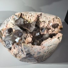 25LB Natural Smokey Crystal Cluster Quartz Mineral Specimen Healing Decor picture