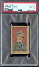 1926 W512 Strip Card #22 Harold Lloyd PSA 8 *DS16004 picture