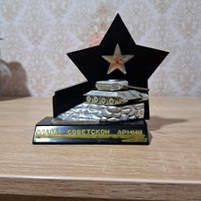 Soviet table souvenir of the Soviet Army. Old memorabilia of the Soviet era. picture