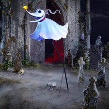 Zero Nightmare Before Christmas 4.5' LED Halloween Decoration Yard Decor picture