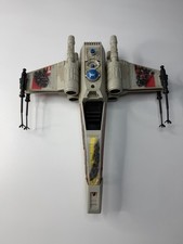 Vintage Kenner Star Wars Battle Damaged X-Wing Fighter Non-Working Incomplete picture