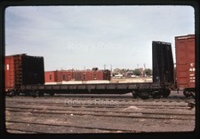 Duplicate Slide SP&S #35015 Bulkhead Flat Spokane Portland Seattle 1972 Pasco WA picture
