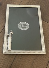 Elias Sterling Silver Picture Frame GOLF Fits 7”x5” Pewter picture