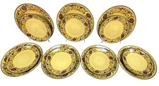 14 Pc Taylor Smith Taylor Design 70 Indian Summer Set - 7 Dinner & 7 Salad Plate picture