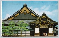 Ninomaru Palace Nijo Castle Kyoto Japan Vintage Postcard 1965 Air Mail picture
