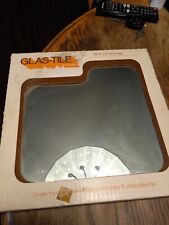 Vintage Hoyne Glass Mirror Glass Tiles  70's Wall Decor 12x12 Set of 6 picture