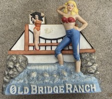 VTG 1984 Dug’s Original Nevada Brothel Decanter Old Bridge Ranch Mustang NV Rare picture
