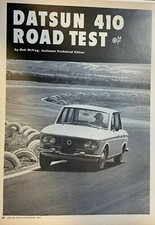 1964 Datsun 410 Road Test illustrated picture
