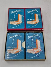 Vtg Sealed Double Decks Blackstone New York United Nations Playing Cards Canasta picture