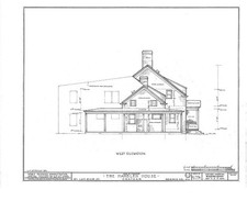 Photo:Chatham NJ Day-Hamblen House 1900s 142 Main St West Elevation HABS picture