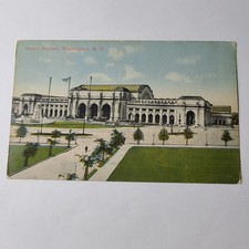 Postcard The New Union Station Washington DC 1924 Unposted picture