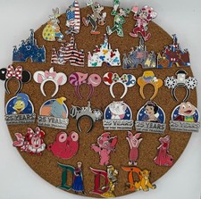 Hidden Mickey Disney Pins 2025 Disneyland Wave A - You Pick✨ picture