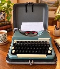Vintage Imperial Good Companion Typewriter 1960s Tested Original Case Manuals picture