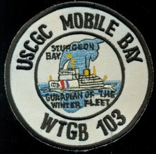 USCG Coast Guard USCGC Mobile Bay Sturgeon Bay Patch N-24 picture
