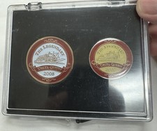 The Legendary Delta Queen 2008 Commemorative Coin And Pin Set picture